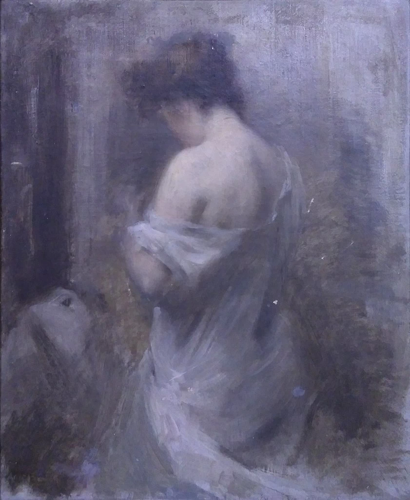 Donna al bagno - Musée Baron, Martin